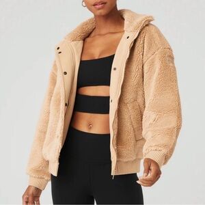 Alo Yoga Varsity Sherpa Jacket